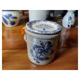 7 salt glazed pottery pcs