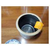 7 salt glazed pottery pcs