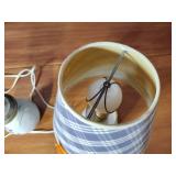 7 salt glazed pottery pcs