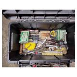 Husky 22in extra wide tool box (tools included)
