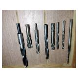 Tools: drill bit sets, automotive picks, B&D screw drill countersinks. hole cutter drill bit