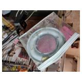 Luxo articulating industrial magnifying lamp, 22 watt 118v