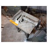 3 vintage tools: Bradford Metal Master 6” heavy duty grinder, GE vertical belt sander, smaller grinder