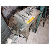 3 vintage tools: Bradford Metal Master 6” heavy duty grinder, GE vertical belt sander, smaller grinder