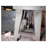 3 vintage tools: Bradford Metal Master 6” heavy duty grinder, GE vertical belt sander, smaller grinder