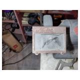 3 vintage tools: Bradford Metal Master 6” heavy duty grinder, GE vertical belt sander, smaller grinder