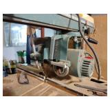 Dewalt Black and Decker Deluxe Power Shop Radial Arm Saw. Table included.