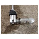 4 antique block planes, 2 hand drills, 2 levels