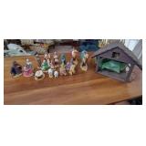 Vintage Holland Mold nativity set