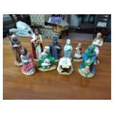 Vintage Holland Mold nativity set