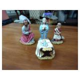 Vintage Holland Mold nativity set