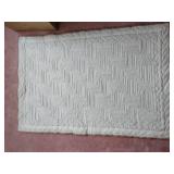 Red white and blue quilt 35” x 51 ½”, suitable for wall hanging