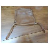 Vintage Coach 9951 British Tan Leather Messenger Shoulder Bag Coach F5C 9944 shoulder bag zip top
