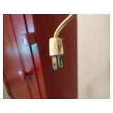 Fenton white hobnail globe wall sconce with cord