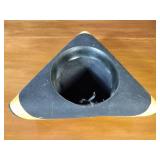 3 Vintage hats: civil war infantry style hat / colonial tricorn hat /  tam o