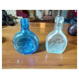 11 pcs Antique colored glass