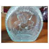 11 pcs Antique colored glass