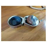 Canon AE-1 camera; Minolta Freedom GT; Hawkey Instamatic; Voigtlander Bessamatic 35mm SLR.