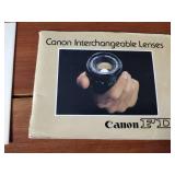 Canon AE-1 camera; Minolta Freedom GT; Hawkey Instamatic; Voigtlander Bessamatic 35mm SLR.