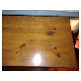 3 Early American style wood cabinets