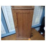 3 vintage wall clocks: New England Pendulum; Primitive wood w Ansonia ATM-700-R; Arts & Craft painted