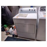 Whirlpool Traditional Electric Dryer with AccuDry Drying System Model WED4900XW. Bring help to move.