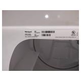 Whirlpool Traditional Electric Dryer with AccuDry Drying System Model WED4900XW. Bring help to move.