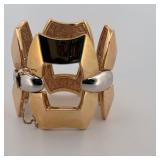 4-Link 14K Gold Bracelet.  About 8” long x 2 ¼” tall.  Approximately  36 grams. Marked Italy