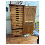 Early American Jewelry Armoire