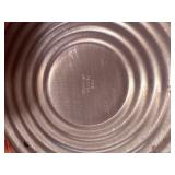 Web pewter weighted candle holders and Colonial hammered pewter by Boardman