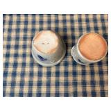 8 Rowe Pottery Works Salt glazed pieces