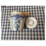 8 Rowe Pottery Works Salt glazed pieces