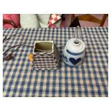 8 Rowe Pottery Works Salt glazed pieces