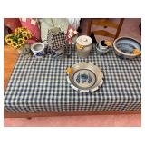 8 Rowe Pottery Works Salt glazed pieces