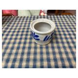 8 Rowe Pottery Works Salt glazed pieces