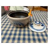 4 Rowe Pottery Works Salt glazed Pottery: