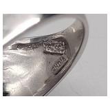 (3) .925 sterling silver rings, marks include Jose Hess CZ 925