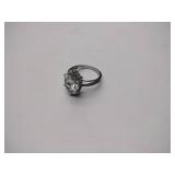 (3) .925 sterling silver rings, marks include Jose Hess CZ 925