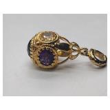 (2) .925/sterling necklace pendants