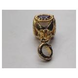 (2) .925/sterling necklace pendants