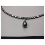 (2) .925/sterling silver necklaces