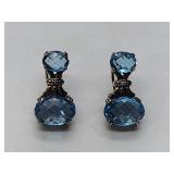 1 set of STS earrings from Thailand and necklace pendant