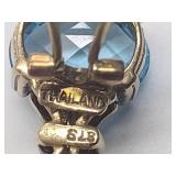 1 set of STS earrings from Thailand and necklace pendant