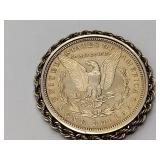 Possibly rare gold colored 1879 Morgan silver dollar
