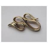 2 1/4” 14K Gold Brooch