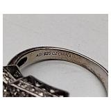 Most items in lot are .925/sterling silver. Necklaces, ring, and bracelets.