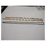 Most items in lot are .925/sterling silver. Necklaces, ring, and bracelets.