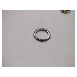 2 .925/sterling silver rings