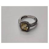 2 .925/sterling silver rings