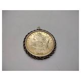 Possibly raw gold colored 1880 silver dollar “0” mint